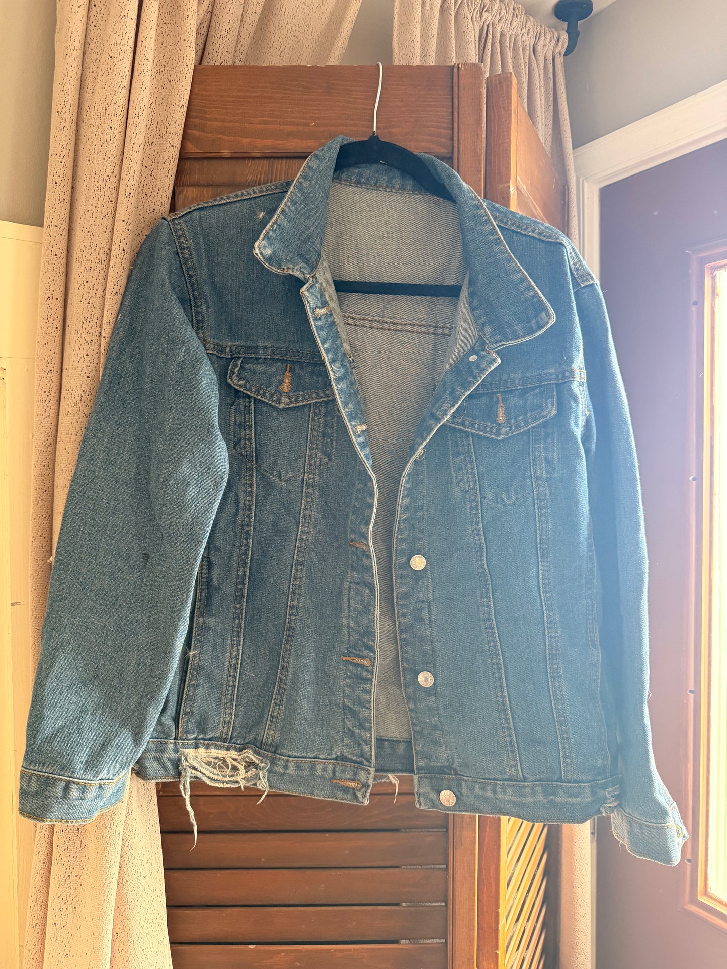Skull Jean jacket