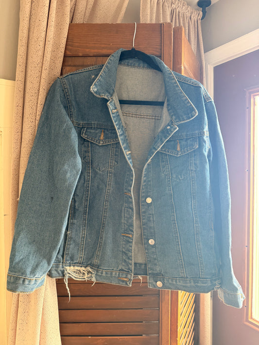 Skull Jean jacket