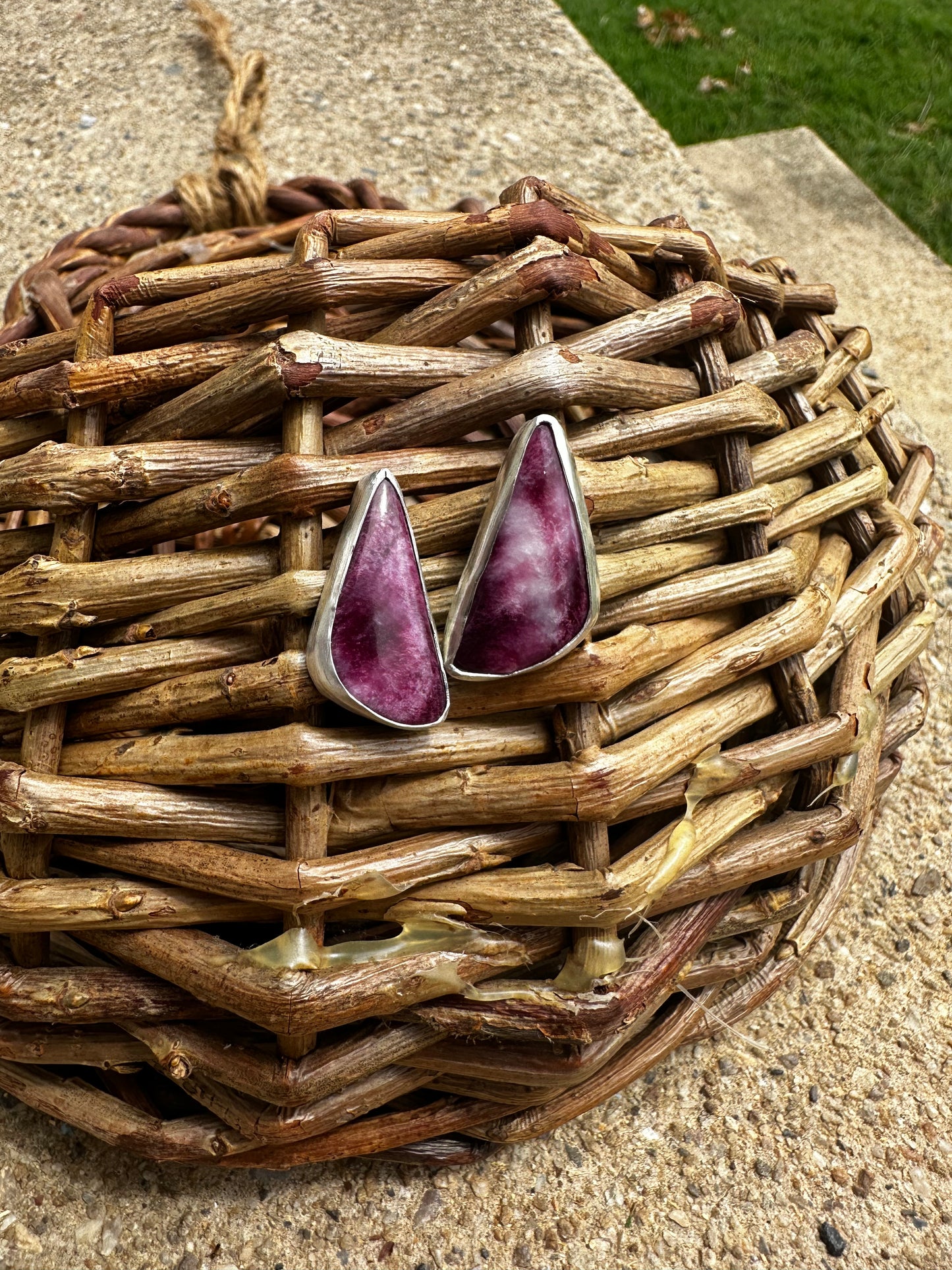 Purple studs