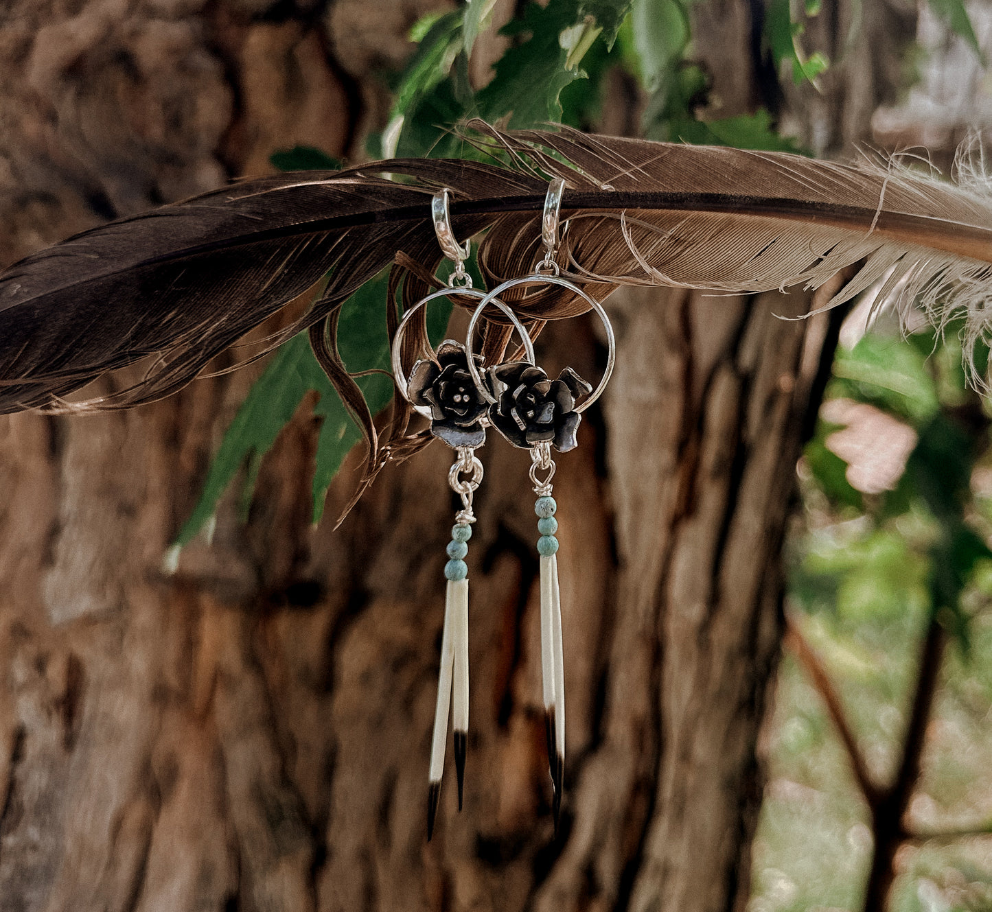 Magnolia Quill hoops