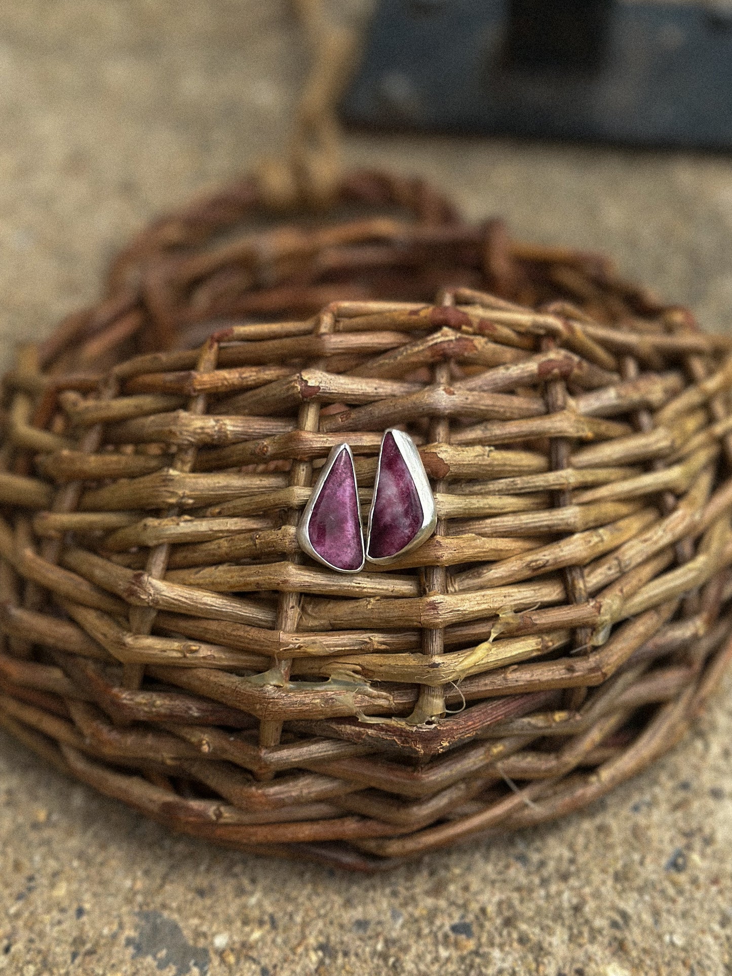 Purple studs